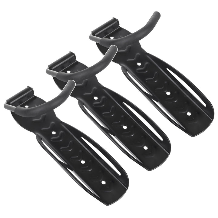 Maclean fietshouder / wandhanger, verticaal, staal, max. belasting 30 kg, MC-432, 3 stuks