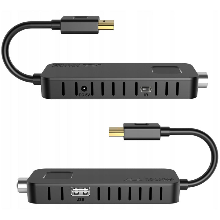 DVB-T2 LTC TV-stick, voor digitale terrestrische tv, Full HD 1080-kwaliteit, TIMESHIFT-functie, LXDVB213M
