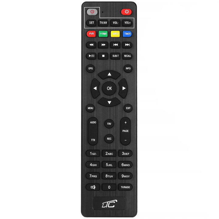 DVB-T2 LTC TV-stick, voor digitale terrestrische tv, Full HD 1080-kwaliteit, TIMESHIFT-functie, LXDVB213M