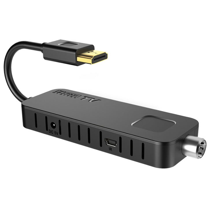 DVB-T2 LTC TV-stick, voor digitale terrestrische tv, Full HD 1080-kwaliteit, TIMESHIFT-functie, LXDVB213M