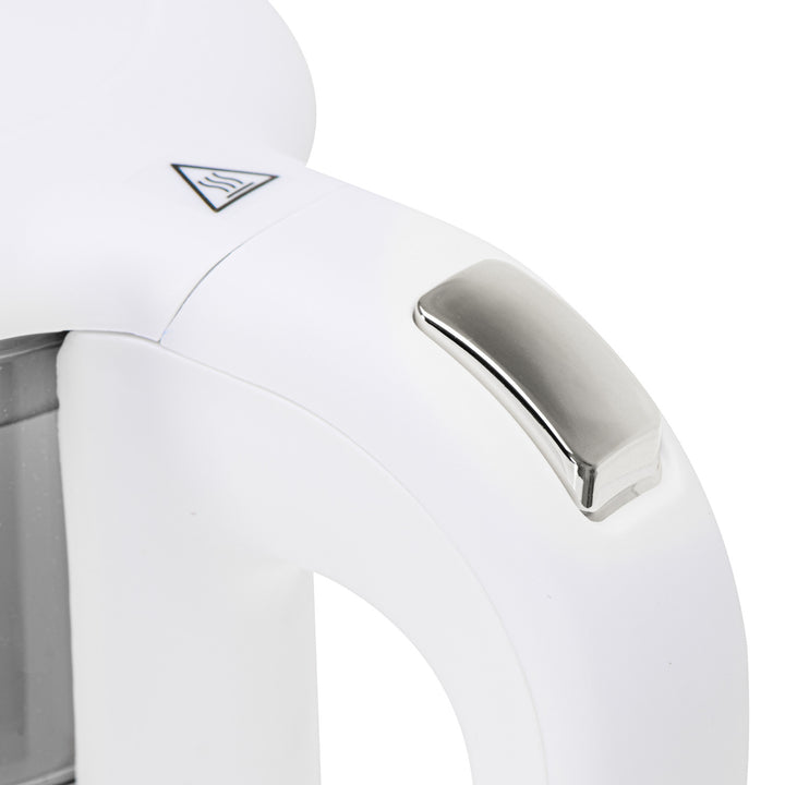 Elektrische glazen waterkoker met temperatuurregeling 1,7 l, LED, 40–100 °C, Adler AD 1305 WS wit