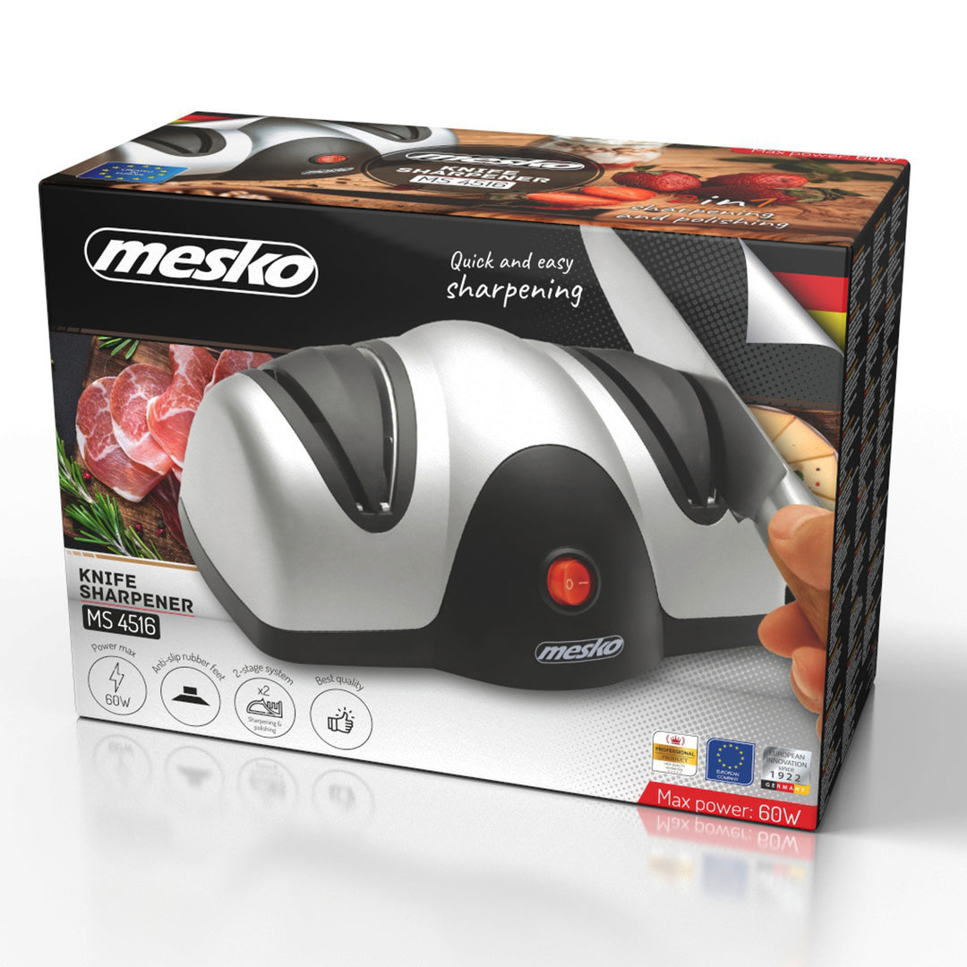 Elektrische slijper Mesko, vermogen 40 W, antislipzuignappen, slijpt en polijst, MS 4516