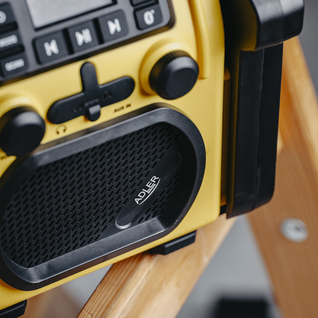 Adler bouwradio, Bluetooth 5.1, IPX 54, vermogen 10 W, AD 1911