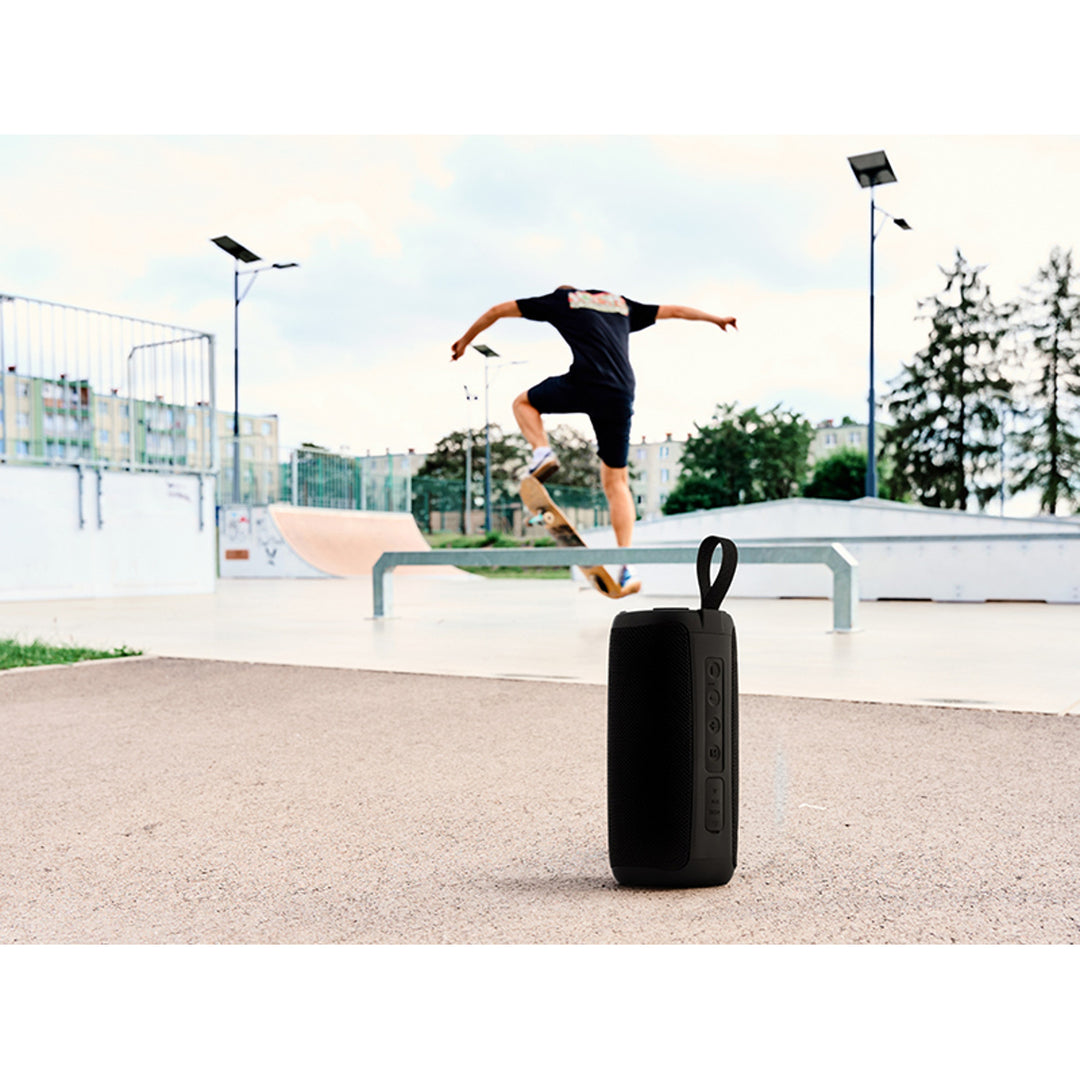 Tracer draagbare luidspreker, Bluetooth 5.3, RMS-vermogen 20 W, IPX4, zwart, TRAGLO47686