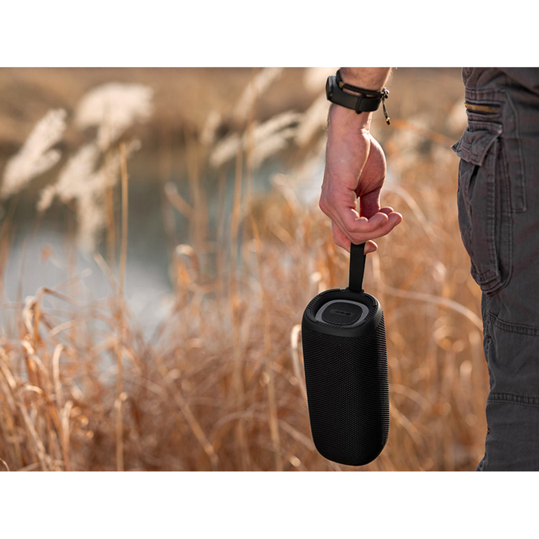 Tracer draagbare luidspreker, Bluetooth 5.3, RMS-vermogen 20 W, IPX4, zwart, TRAGLO47686