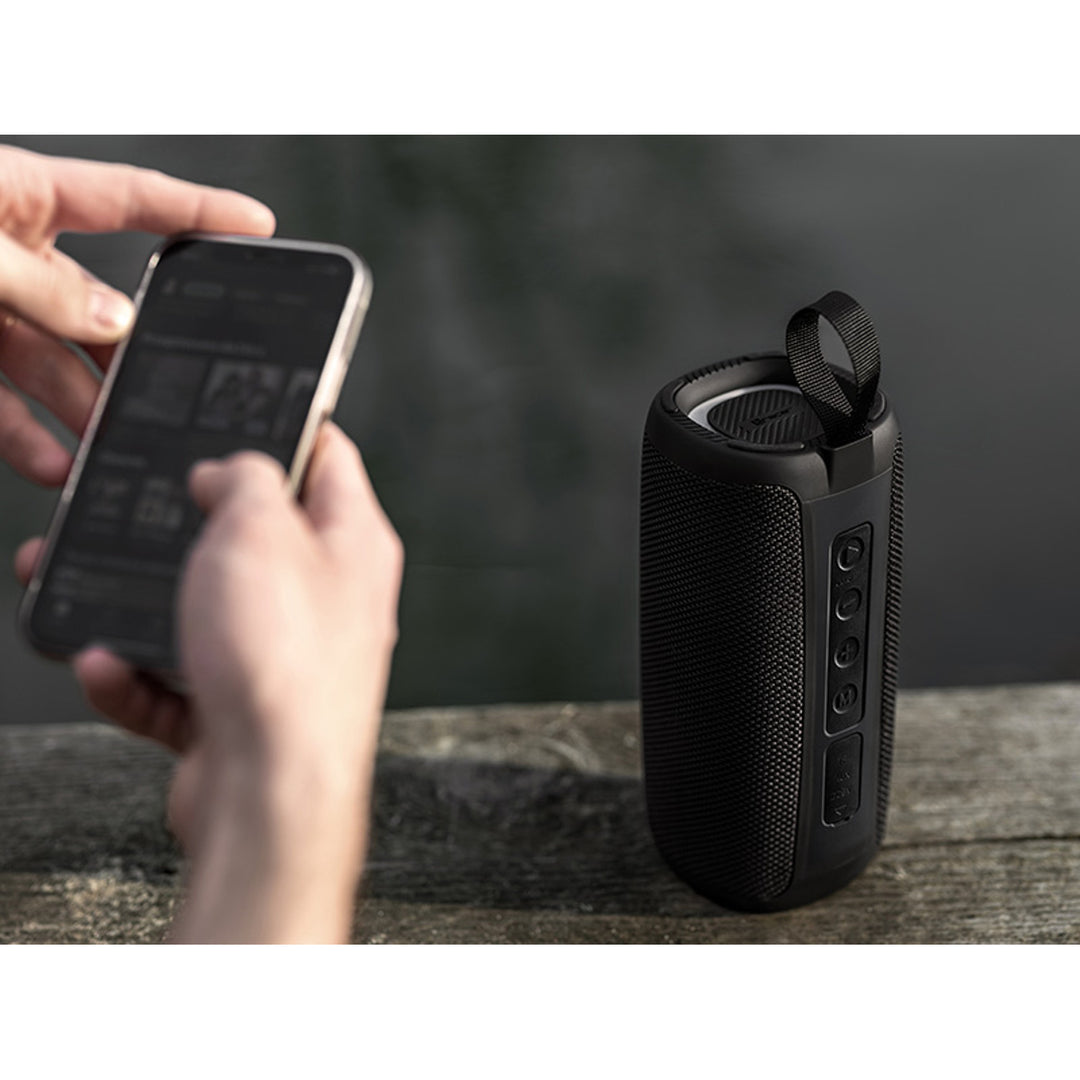 Tracer draagbare luidspreker, Bluetooth 5.3, RMS-vermogen 20 W, IPX4, zwart, TRAGLO47686