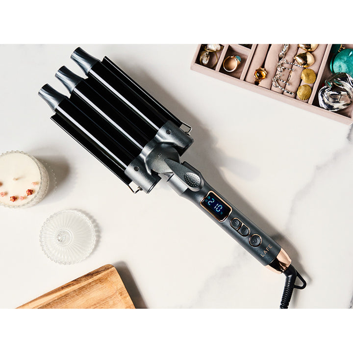 LAFE-krultang, diameter van de verwarmingselementen 25 mm, vermogen 105 W, Sleek & Shine Waver