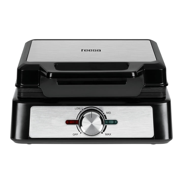 Teesa wafelijzer, voor 2 wafels, vermogen 1600 W, vermogensregeling, TSA3237