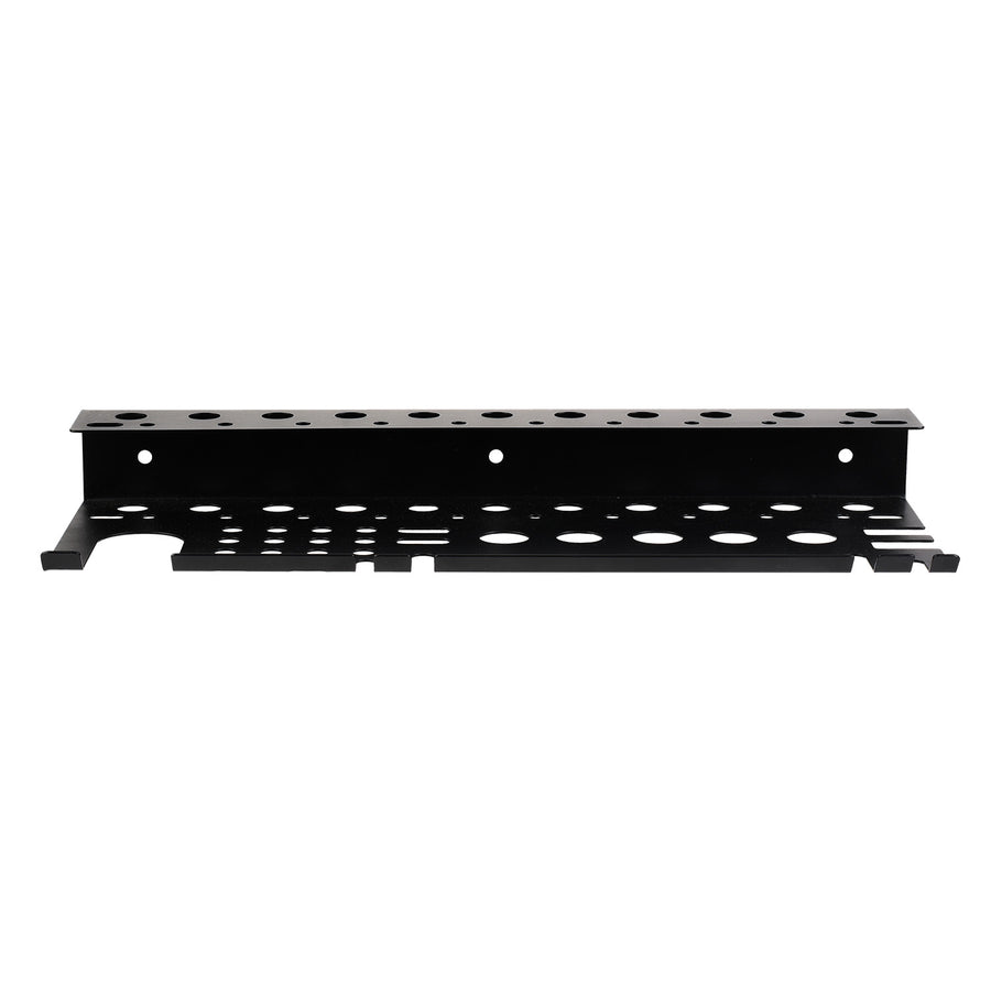 Maclean wandorganizer / gereedschapsrek, zwart, afmetingen 40 x 14,5 x 4,6 cm, max. 30 kg, MC-141