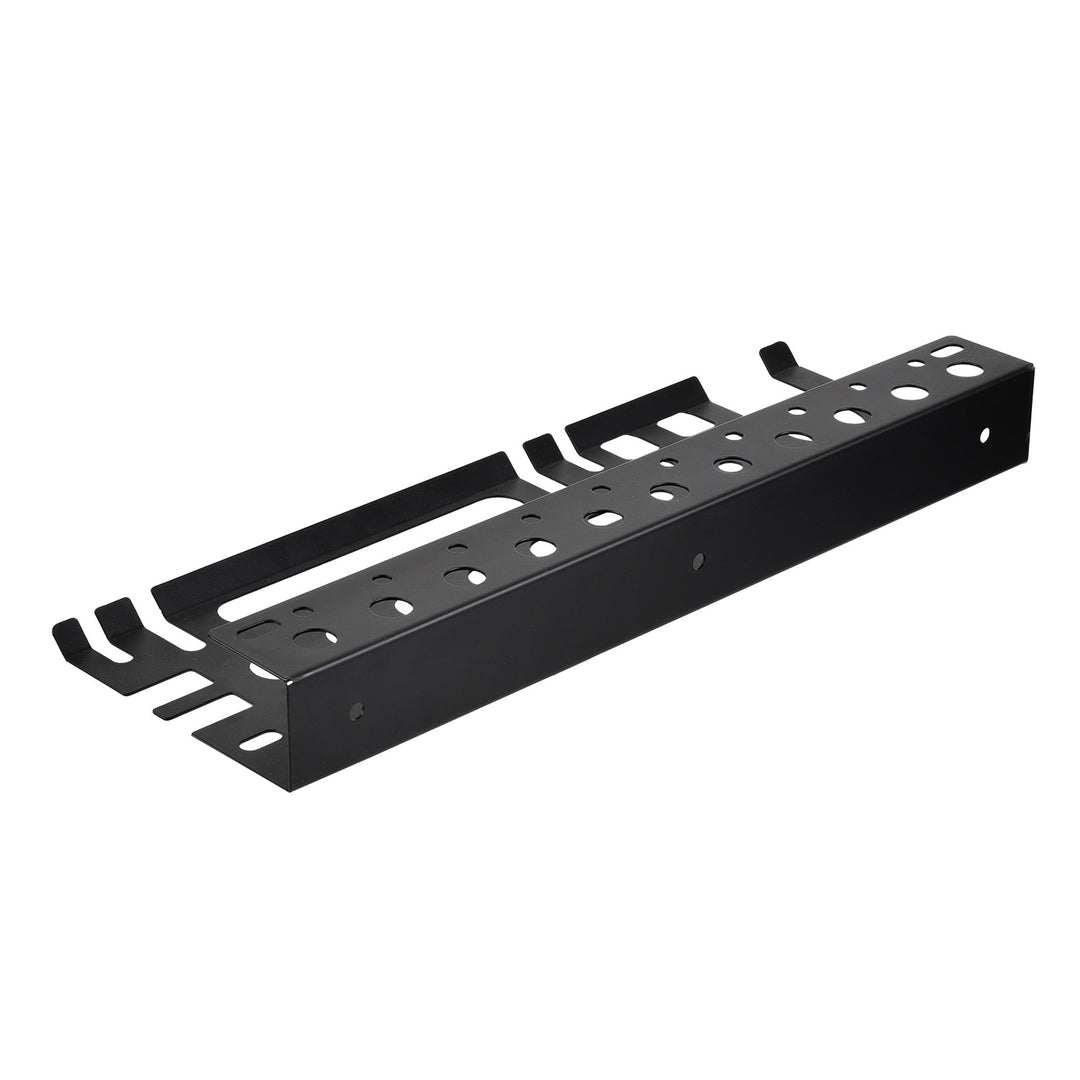 Maclean wandorganizer / gereedschapsrek, zwart, afmetingen 40 x 14,5 x 4,6 cm, max. 30 kg, MC-141
