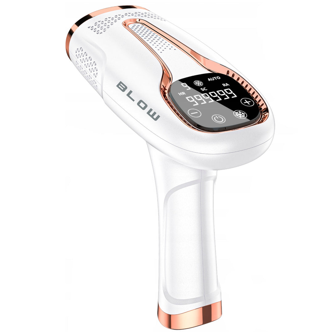 IPL Blow lichtontharingsapparaat, Ice Cool-functie, 9 vermogensniveaus, ingebouwd UV-filter, automatische flitsmodus, langdurige effectiviteit, 44-480#
