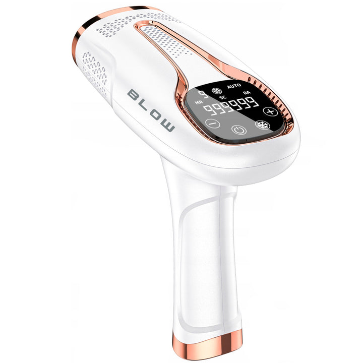 IPL Blow lichtontharingsapparaat, Ice Cool-functie, 9 vermogensniveaus, ingebouwd UV-filter, automatische flitsmodus, langdurige effectiviteit, 44-480#