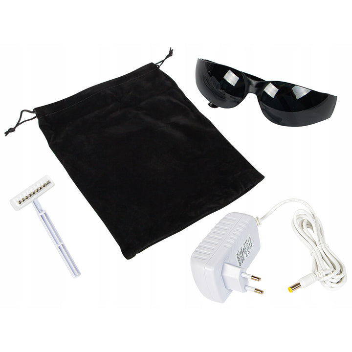 IPL Blow lichtontharingsapparaat, Ice Cool-functie, 9 vermogensniveaus, ingebouwd UV-filter, automatische flitsmodus, langdurige effectiviteit, 44-480#