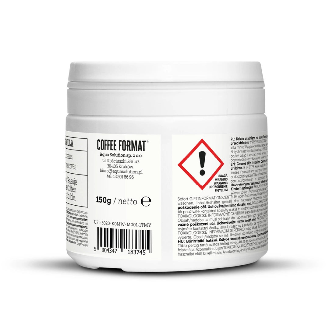 Reinigingstabletten voor koffiemachines, 2-phase Cleaning TABS+ 40 x 3,5 g Coffee Format, 3 verpakkingen