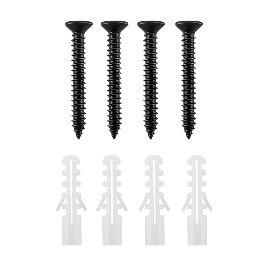 Set van 4 Maclean-wandhouders, voor banden, wielen, ladders, fietsen, van staal, max. belasting 22 kg/houder, MC-488