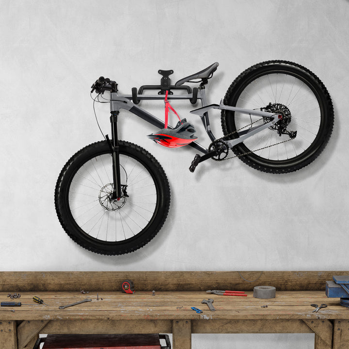 Maclean fietswandhouder, horizontaal, staal, max. belasting 30 kg, MC-484, 3 stuks