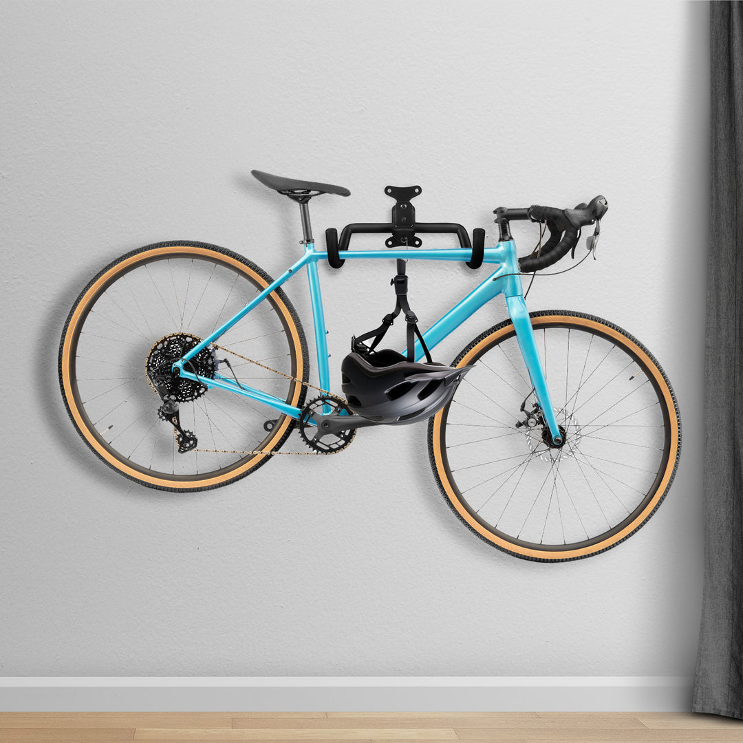 Maclean fietswandhouder, horizontaal, staal, max. belasting 30 kg, MC-484, 3 stuks
