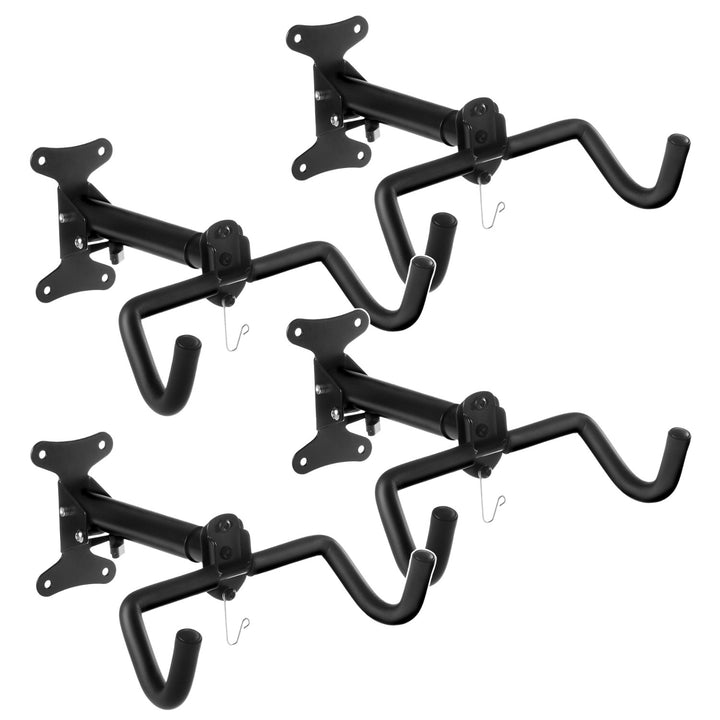 Maclean fietswandhouder, horizontaal, staal, max. belasting 30 kg, MC-484, 4 stuks