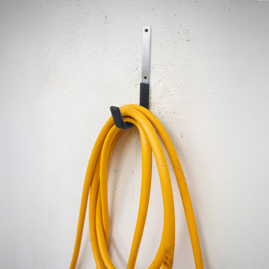 Maclean-wandhouder voor banden, wielen, ladders en fietsen, van staal, max. belasting 10 kg, MC-480, 3 stuks
