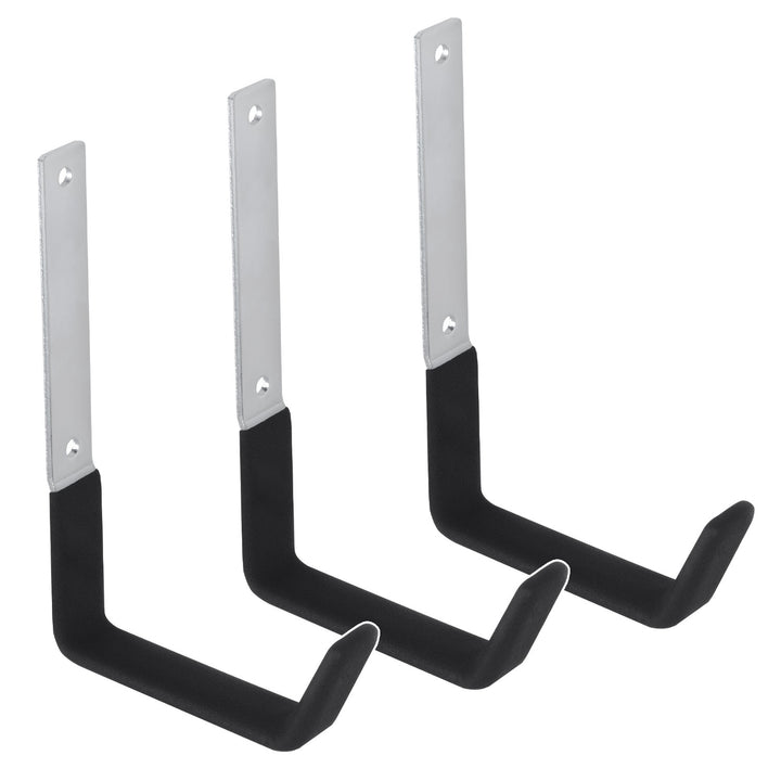 Maclean-wandhouder voor banden, wielen, ladders en fietsen, van staal, max. belasting 10 kg, MC-480, 3 stuks