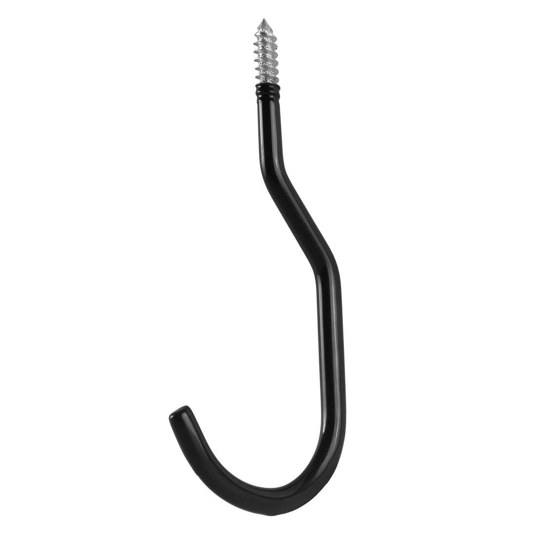 Set van 4 Maclean-plafondhaken, voor een ladder, fiets of tuinslang, van staal, max. belasting 10 kg per haak, MC-485