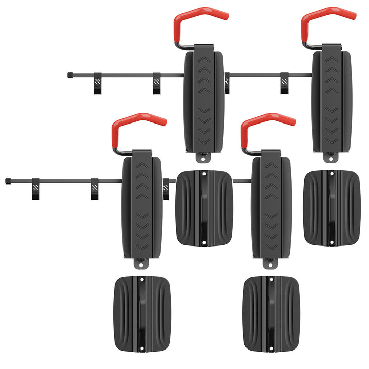 Maclean wandhouder/fietshanger, max. 35 kg, MC-499, 4 stuks