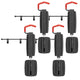 Maclean wandhouder/fietshanger, max. 35 kg, MC-499, 4 stuks