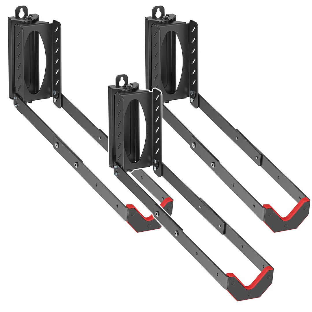 Maclean wandfietsstandaard, max. 35 kg, MC-498, 3 stuks