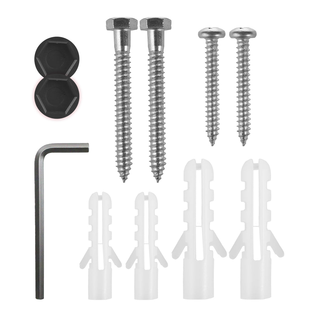 Maclean wandfietshouder, max. 35 kg, MC-498, 4 stuks