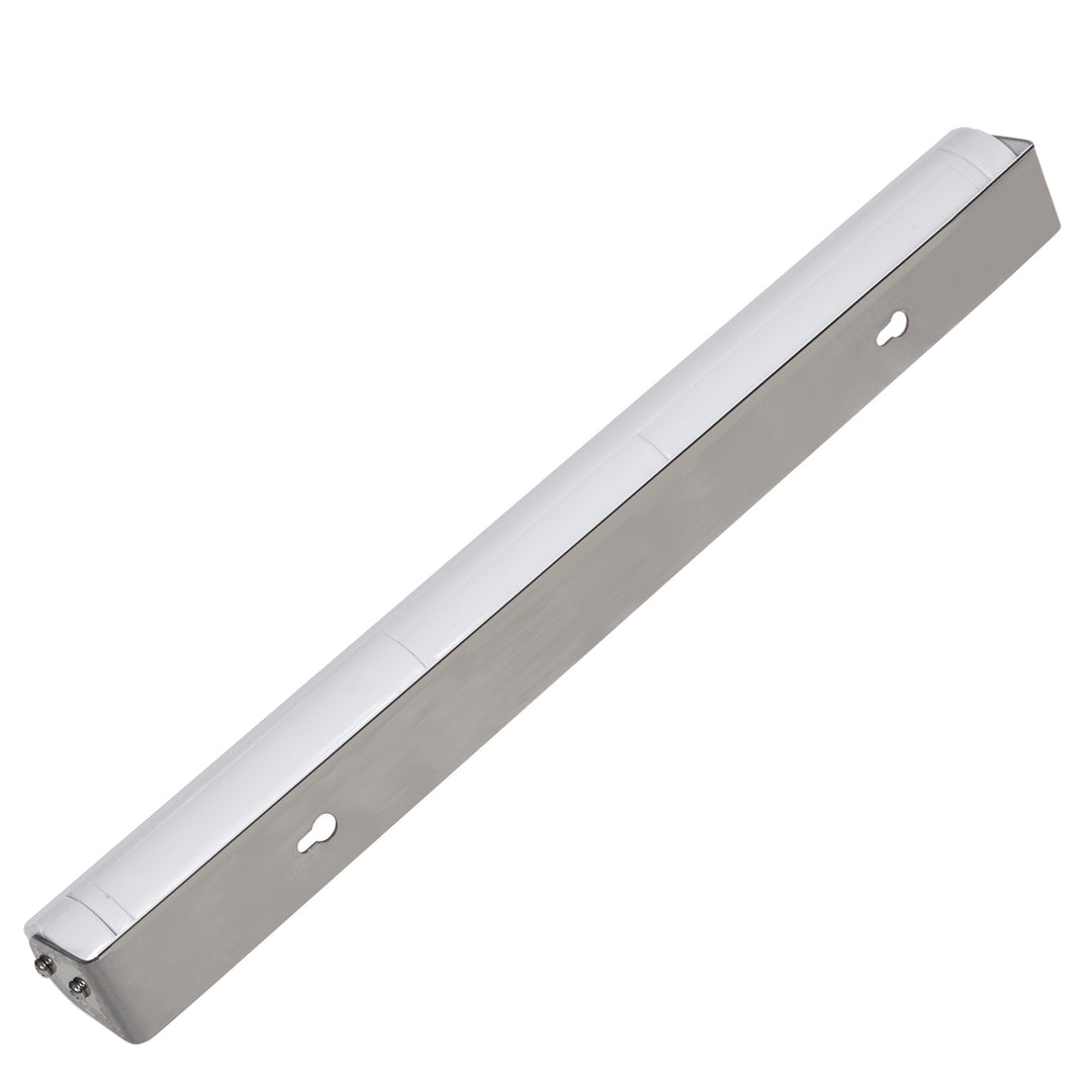 2x Maclean LED-keukenlamp, onderkastmodel met 9 SMD-lampjes, op batterijen, PIR-sensor aan/uit, MCE166 + 6x batterij R-06 R06 AA LR06 1,5 V VARTA Longlife Power