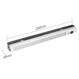 2x Maclean LED-keukenlamp, onderkastmodel met 9 SMD-lampjes, op batterijen, PIR-sensor aan/uit, MCE166 + 6x batterij R-06 R06 AA LR06 1,5 V VARTA Longlife Power