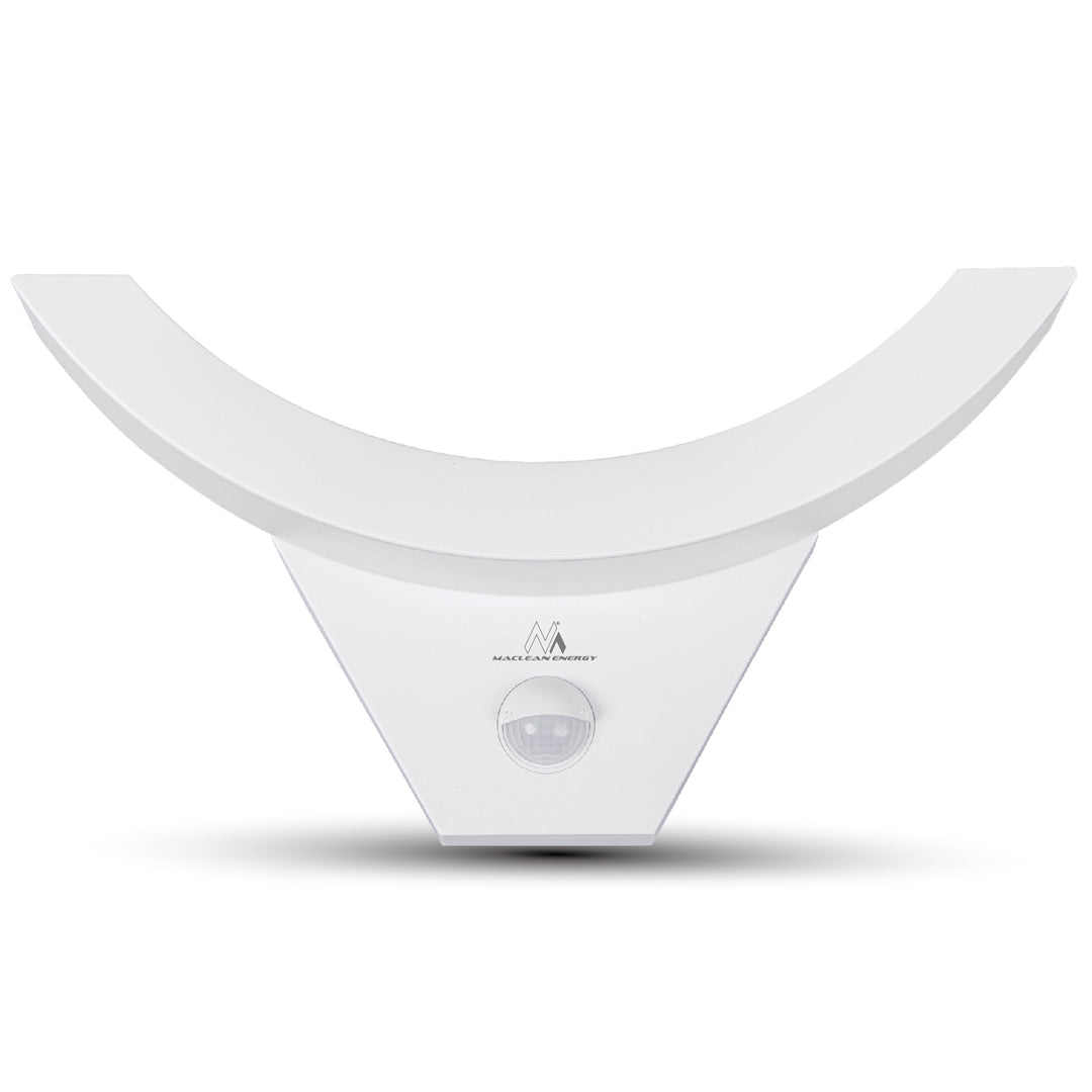 Maclean LED-lamp met bewegingssensor, PIR-sensor, wit, 10 W, IP54, 800 lm, MCE290 W, 2 stuks