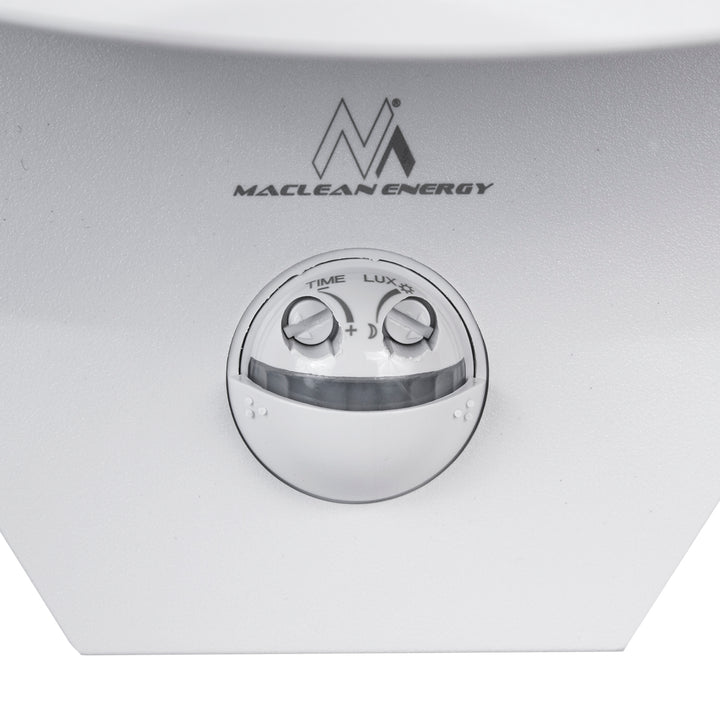 Maclean LED-lamp met bewegingssensor, PIR-sensor, wit, 10 W, IP54, 800 lm, MCE290 W, 2 stuks
