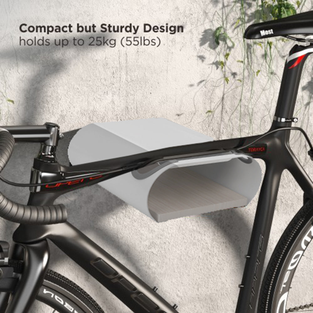 Maclean wandfietshouder, max. 25 kg, MC-466, 2 stuks