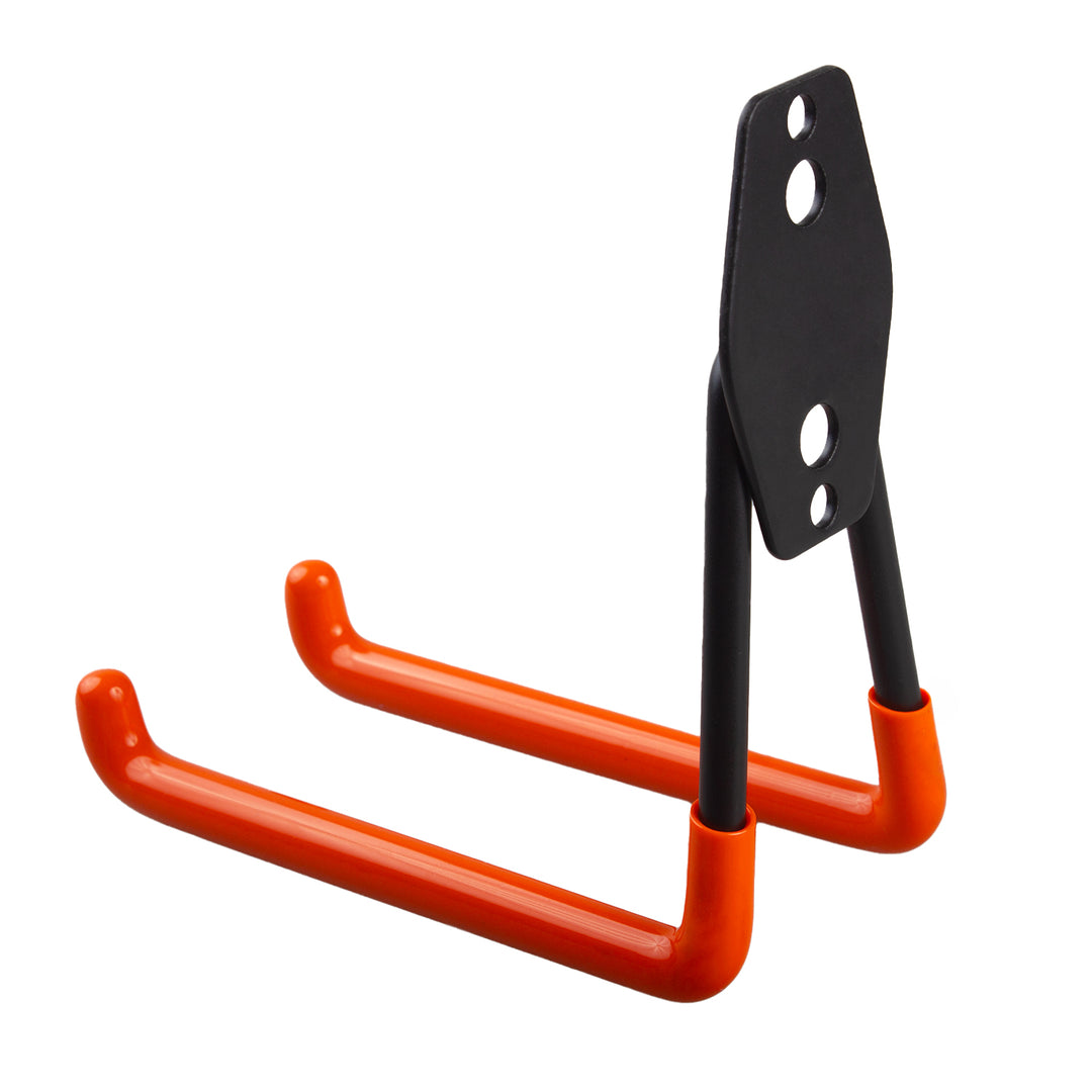 Maclean wandhouder/hanger voor in de garage, voor banden, tuingereedschap, een ladder, slangen, een fiets, max. belasting 50 kg, MC-443, 4 stuks