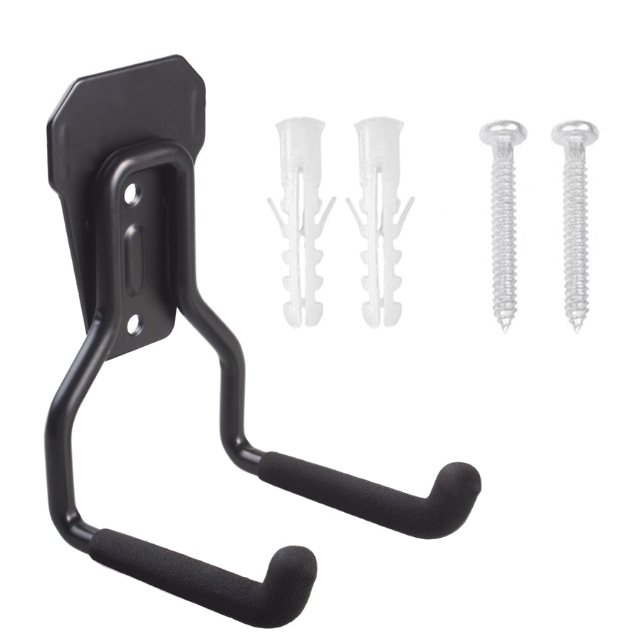 Maclean wandhouder/hanger voor in de garage, voor banden, tuingereedschap, een ladder, tuinslangen, max. 35 kg, MC-439, 2 stuks