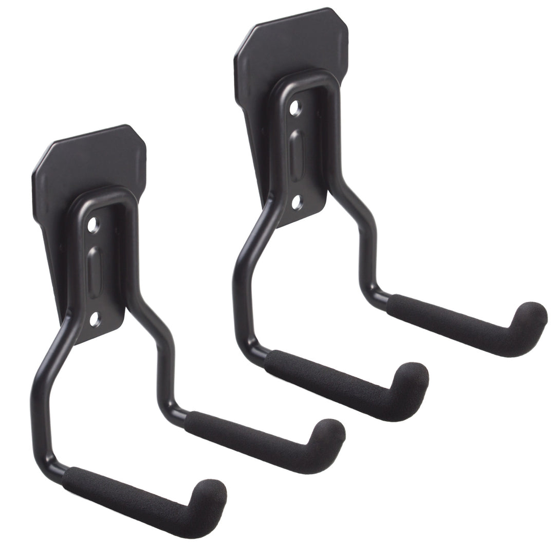 Maclean wandhouder/hanger voor in de garage, voor banden, tuingereedschap, een ladder, tuinslangen, max. 35 kg, MC-439, 2 stuks