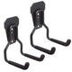 Maclean wandhouder/hanger voor in de garage, voor banden, tuingereedschap, een ladder, tuinslangen, max. 35 kg, MC-439, 2 stuks