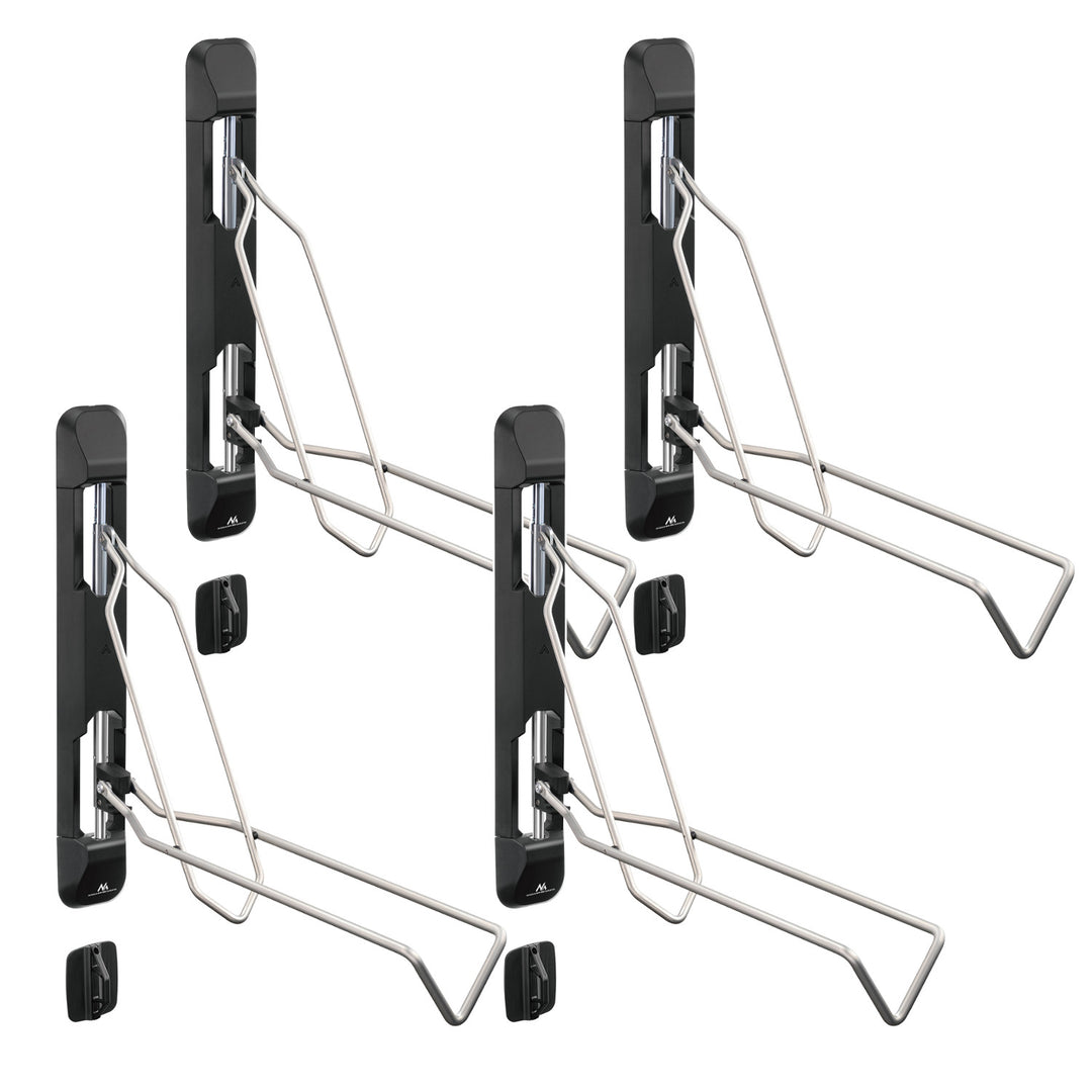 Maclean wandfietshouder, max. 35 kg, MC-471, 4 stuks