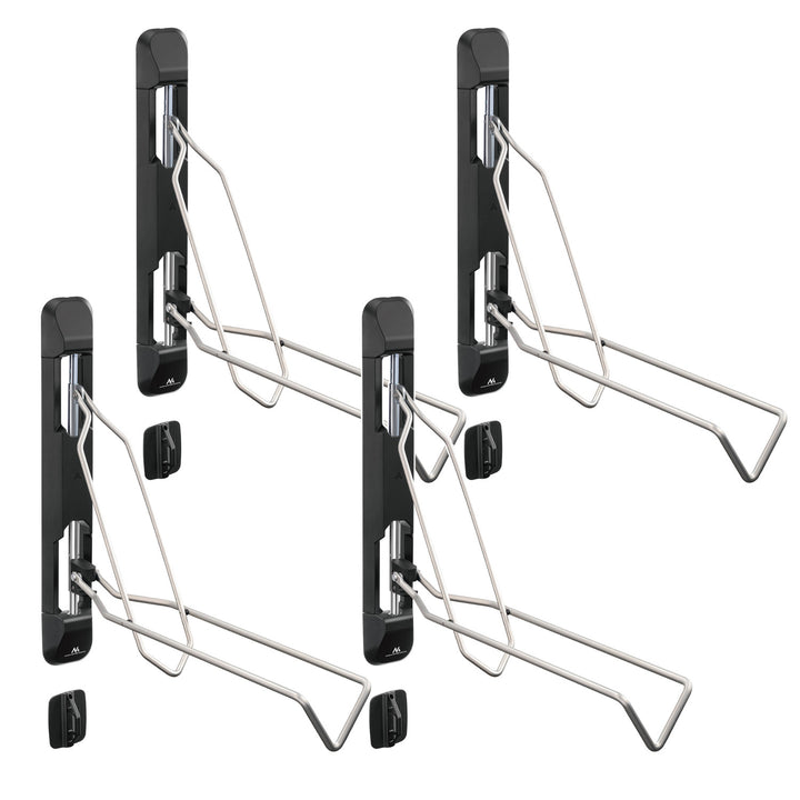 Maclean wandfietshouder, max. 35 kg, MC-471, 4 stuks