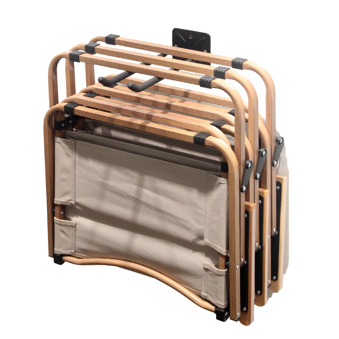 Set van 4 Maclean-wandhouders, voor gereedschap, wielen, een ladder of een fiets, van staal, max. belasting 70 kg, MC-436