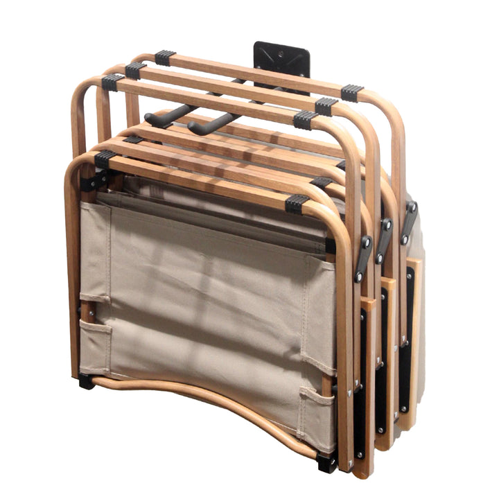 Set van 4 Maclean-wandhouders, voor gereedschap, wielen, een ladder of een fiets, van staal, max. belasting 70 kg, MC-436