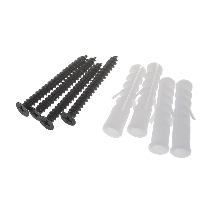 Set van 4 Maclean-wandhouders, voor gereedschap, wielen, een ladder of een fiets, van staal, max. belasting 70 kg, MC-436