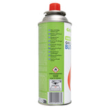 10 gaspatronen van 227 g GreenBlue. Certificaat: Pi 0875, voldoet aan de norm EN 417, butaan, werkingsbereik -10 °C tot +40 °C, GB227