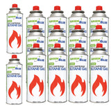 14 gaspatronen van 227 g GreenBlue. Certificaat: Pi 0875, voldoet aan de norm EN 417, butaan, werkingsbereik -10 °C tot +40 °C, GB227