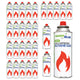28 gaspatronen van 227 g van GreenBlue. Certificaat: Pi 0875, voldoet aan de norm EN 417, butaan, gebruiksbereik -10 °C tot +40 °C, GB227