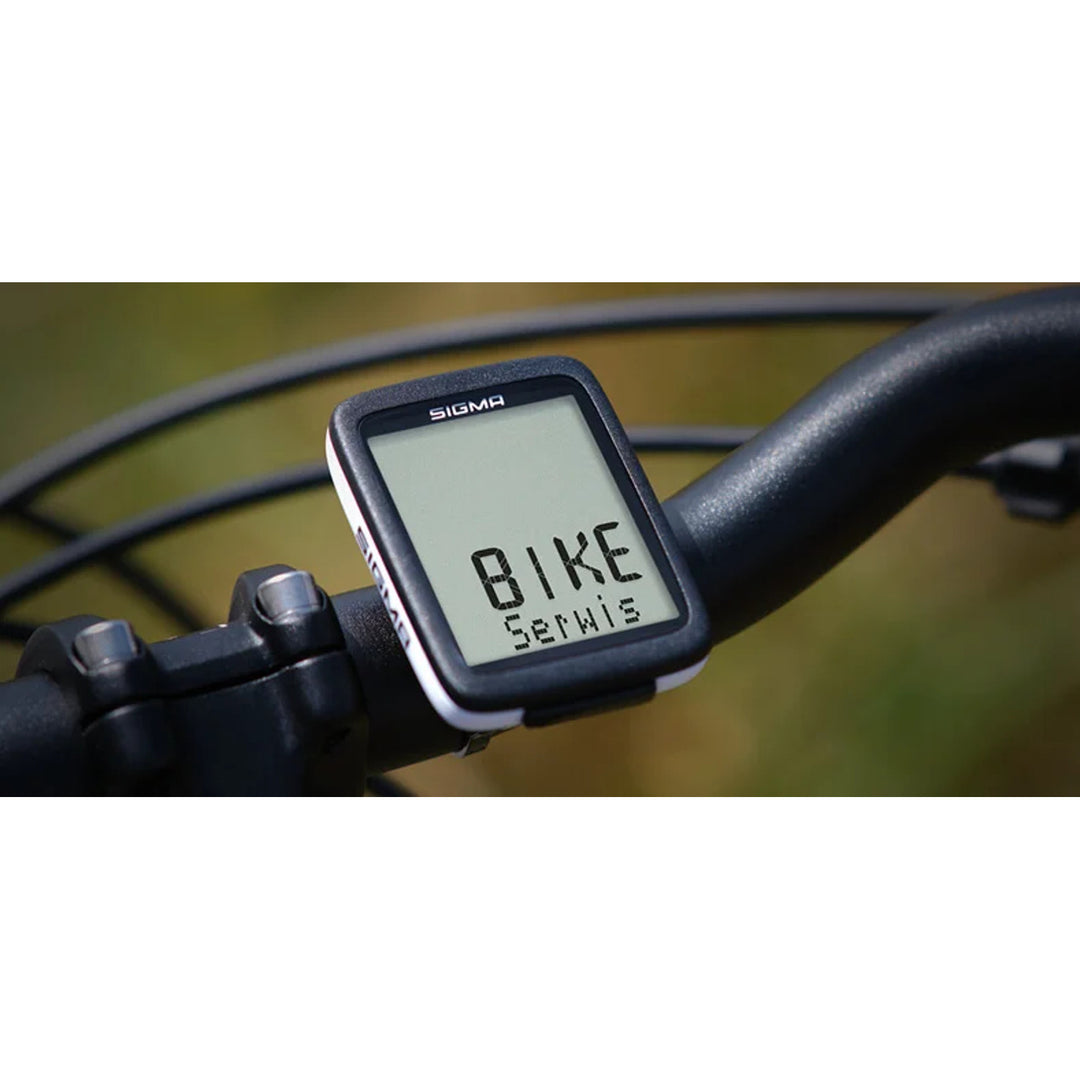 Sigma BC 10.0 WR fietscomputer, waterdicht, weerbestendig, groot en duidelijk display, 10 functies