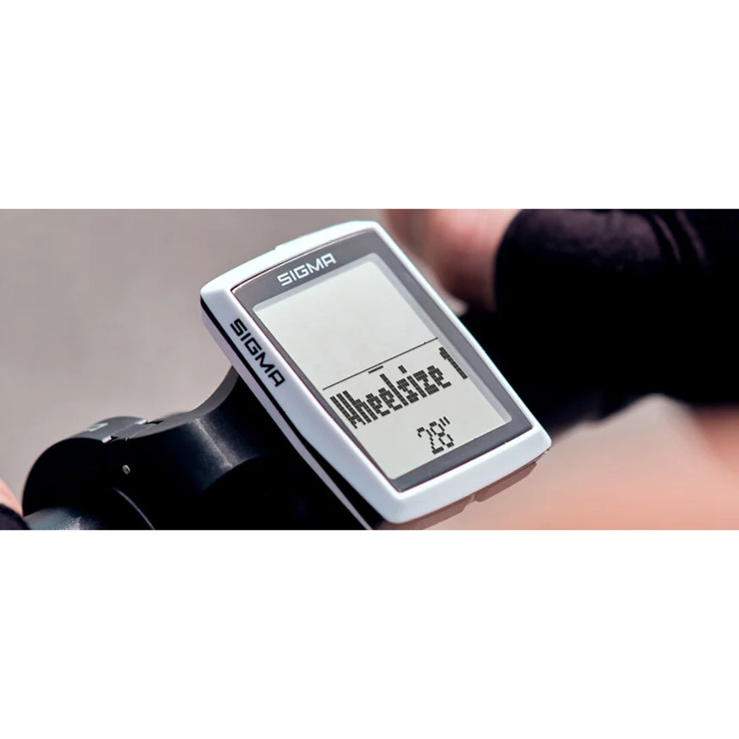 Sigma BC 12.0 WL fietscomputer, waterdicht, weerbestendig, groot en duidelijk display, 12 functies