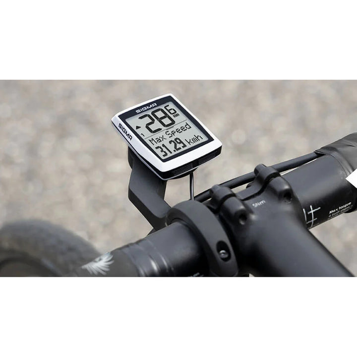 Sigma BC 12.0 WL fietscomputer, waterdicht, weerbestendig, groot en duidelijk display, 12 functies