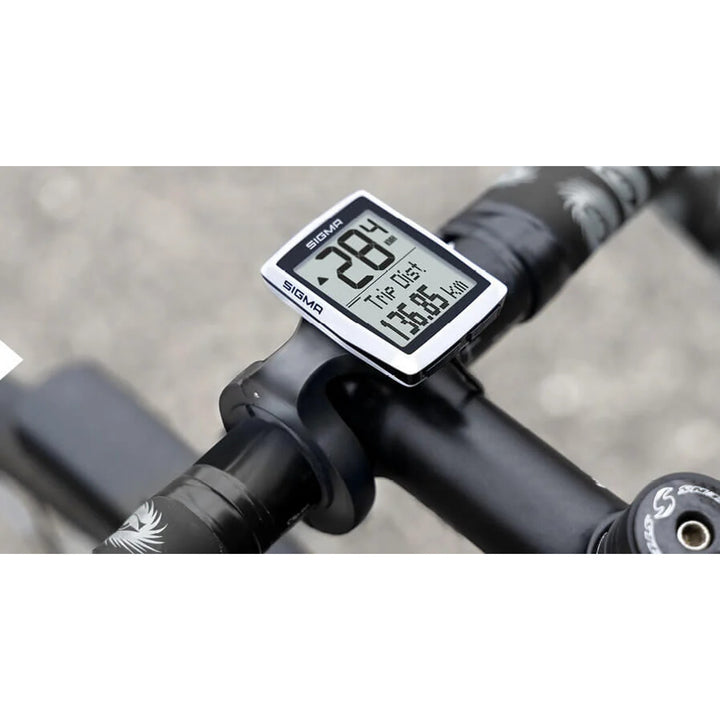 Sigma BC 12.0 WL fietscomputer, waterdicht, weerbestendig, groot en duidelijk display, 12 functies